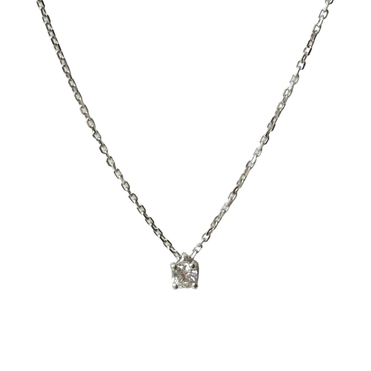 Collier Pendentif en or blanc et diamant - Castafiore