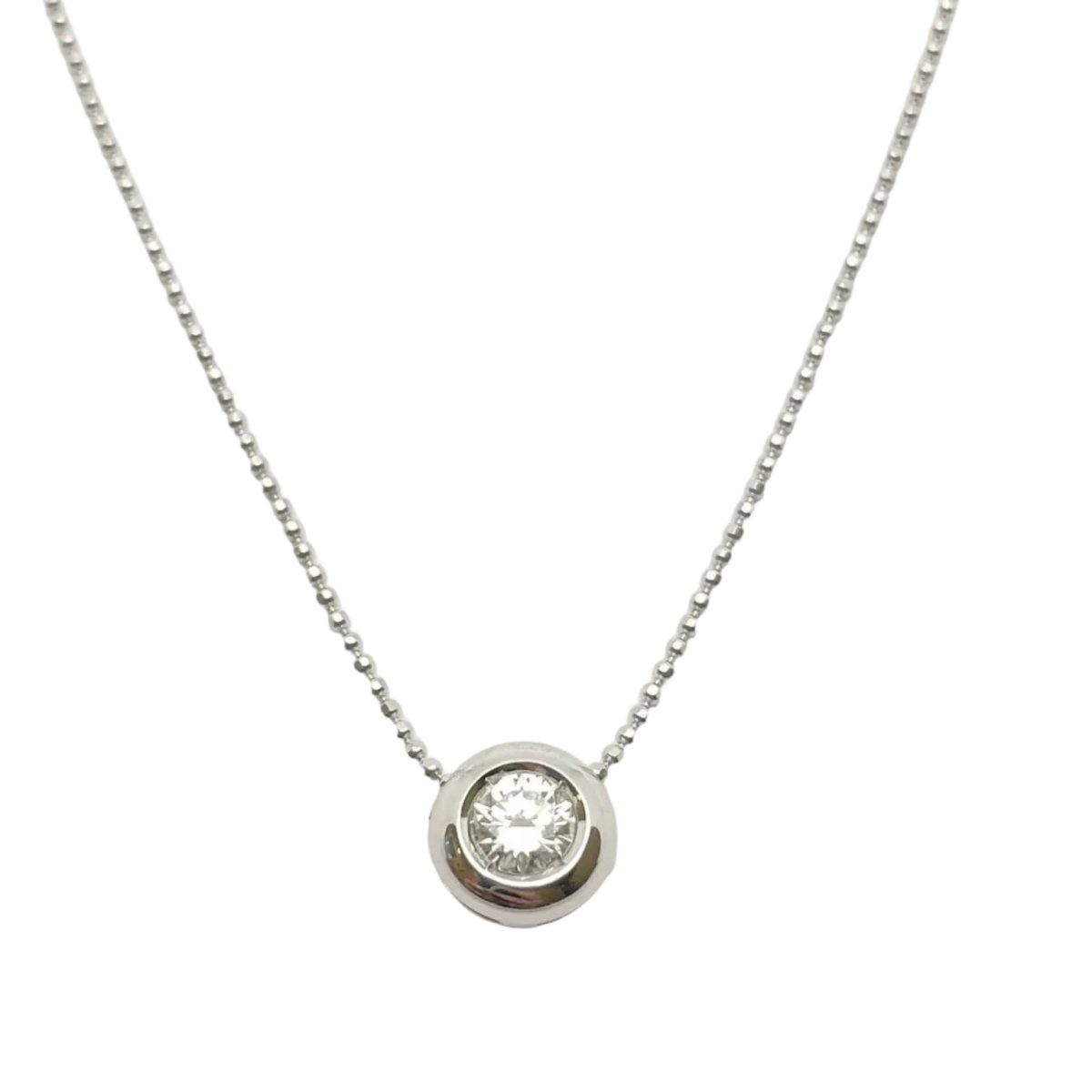 Collier Pendentif en or blanc et diamant - Castafiore