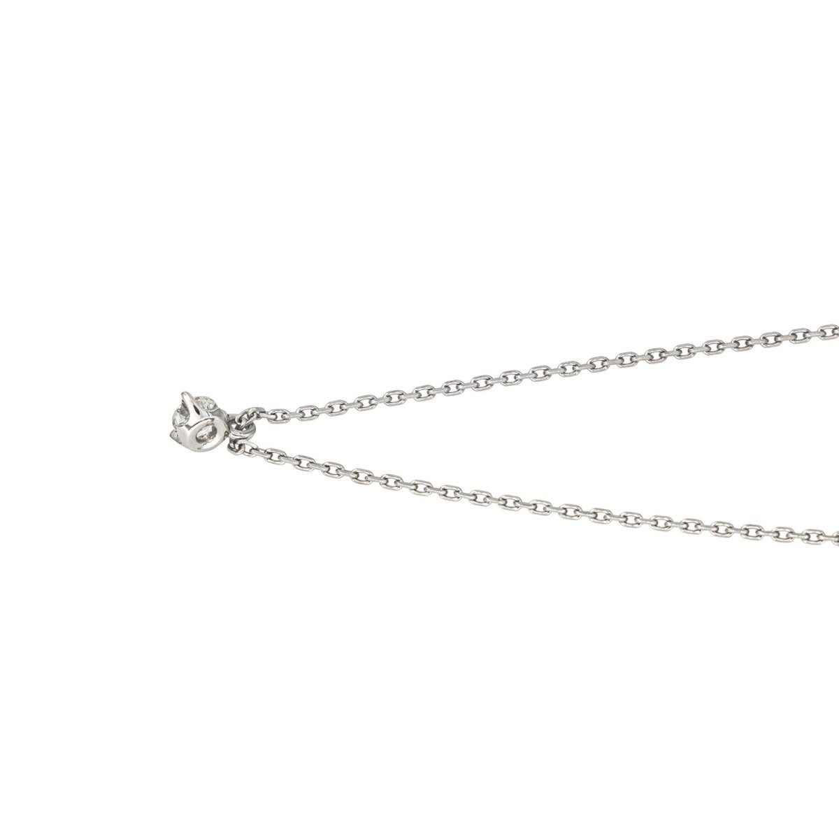 Collier Pendentif en or blanc et diamant - Castafiore