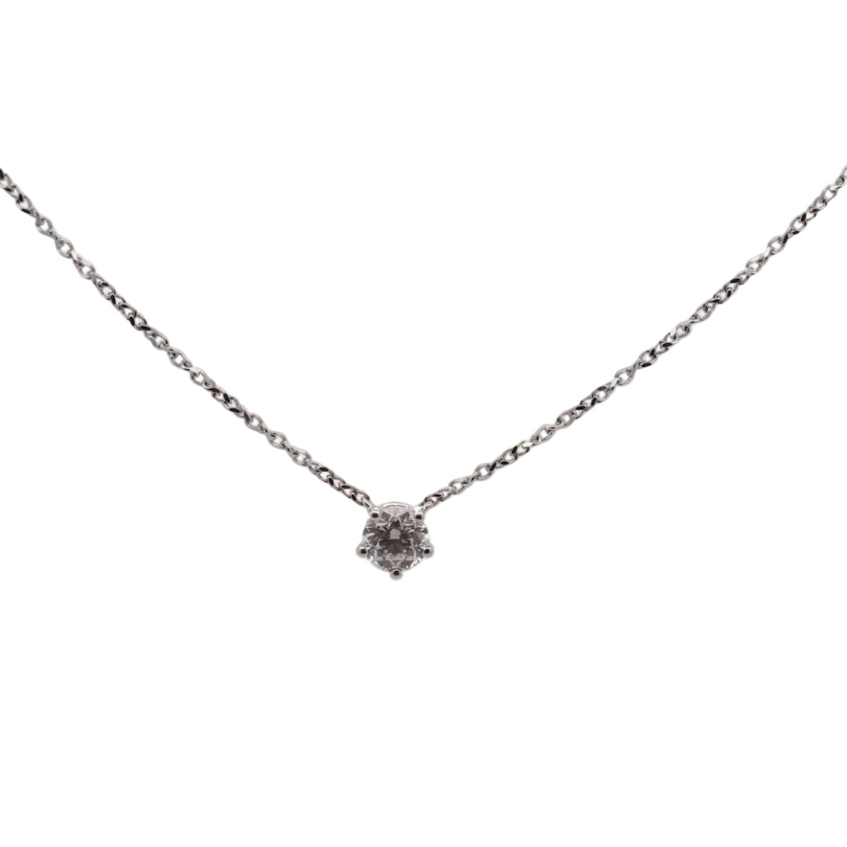 Collier Pendentif en or blanc et diamant - Castafiore