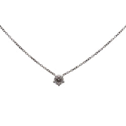 Collier Pendentif en or blanc et diamant - Castafiore