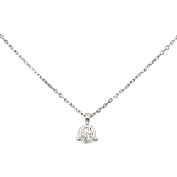 Collier Pendentif en or blanc et diamant - Castafiore