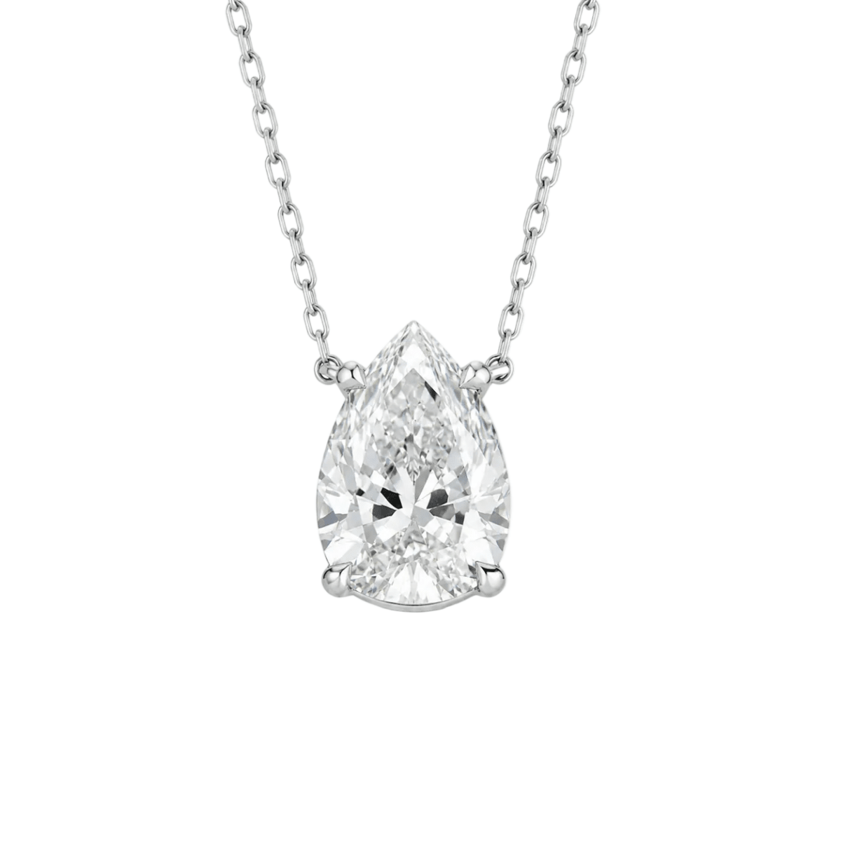 Collier Pendentif en or blanc et diamant - Castafiore