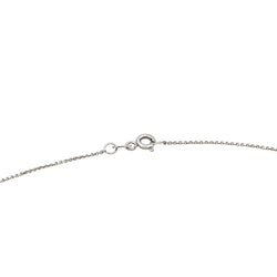Necklace Chain + pendant White gold diamond