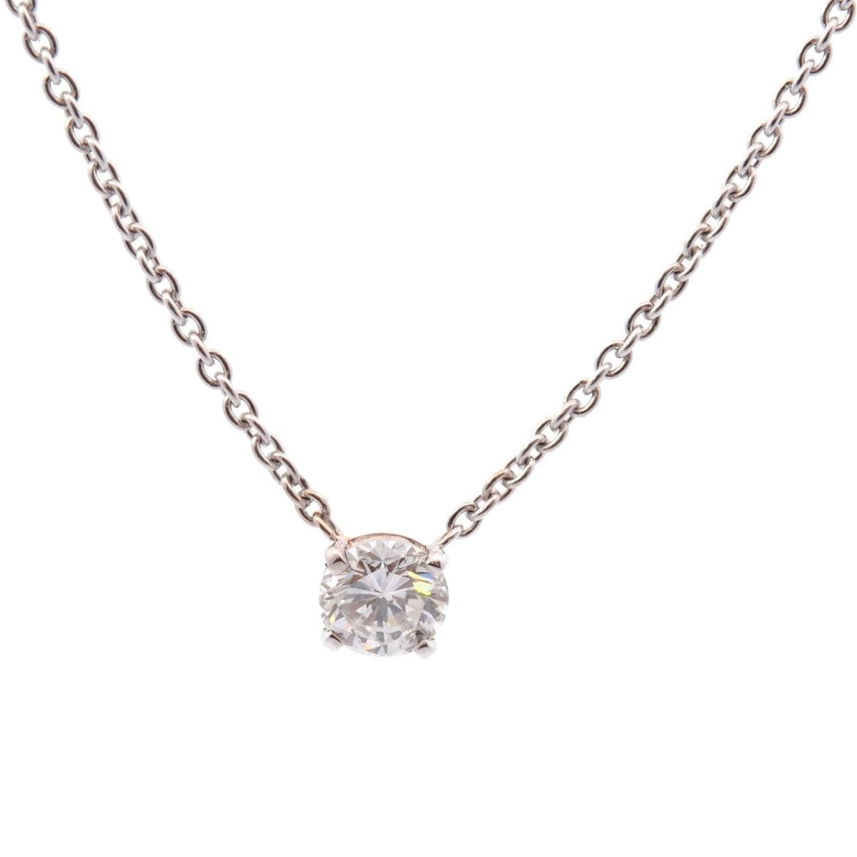 Collier Pendentif en or blanc et diamant - Castafiore