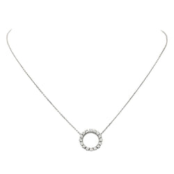 Collier Pendentif en or blanc et diamants - Castafiore