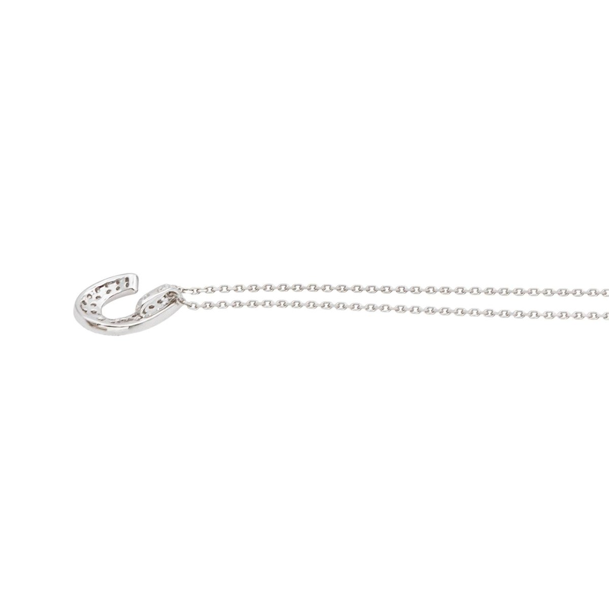 Necklace  White gold diamond