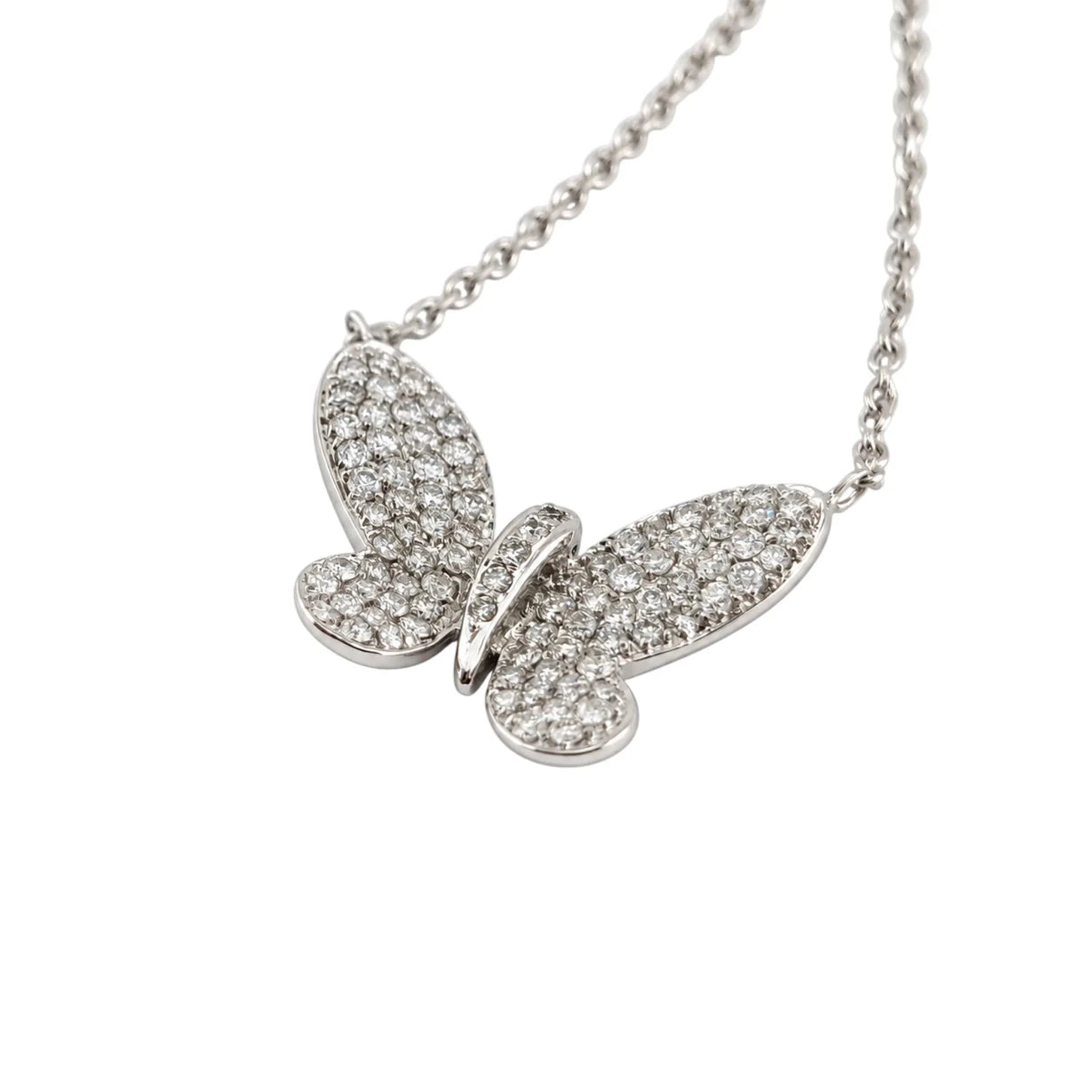 Collier Pendentif en or blanc et diamants - Castafiore