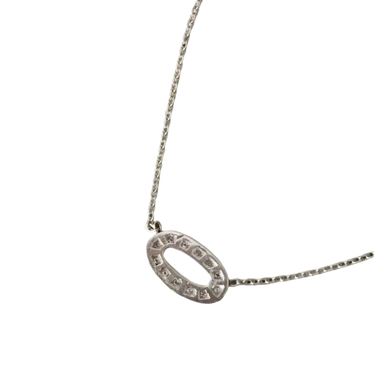 Collier Pendentif en or blanc et diamants - Castafiore