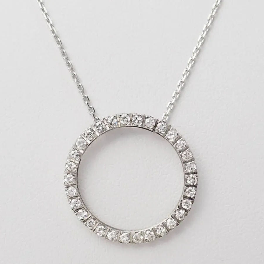 Collier Pendentif en or blanc et diamants - Castafiore