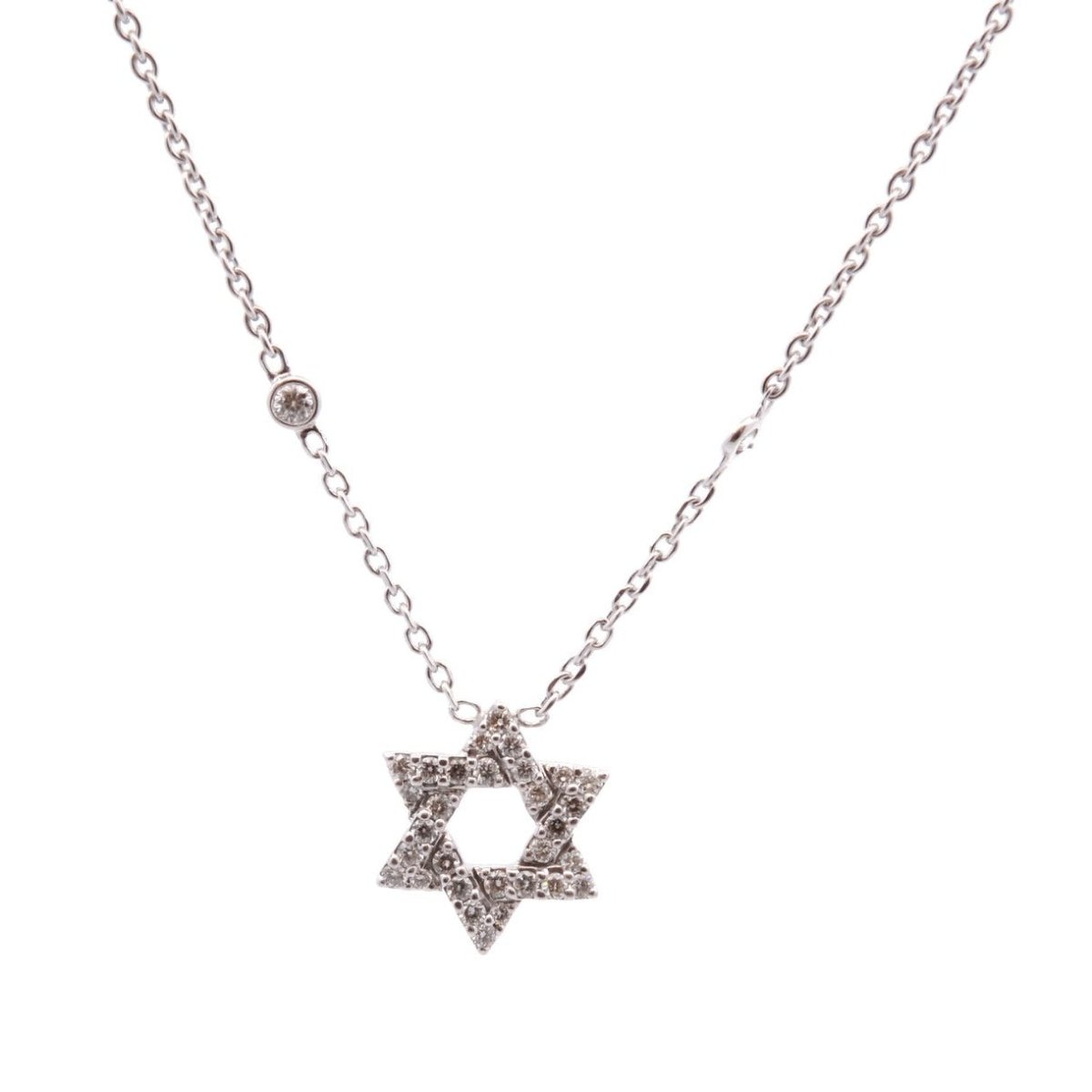 Collier Pendentif en or blanc et diamants - Castafiore