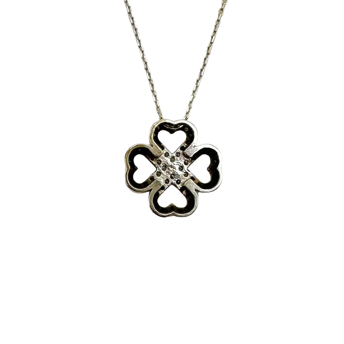Collier Pendentif en or blanc et diamants - Castafiore