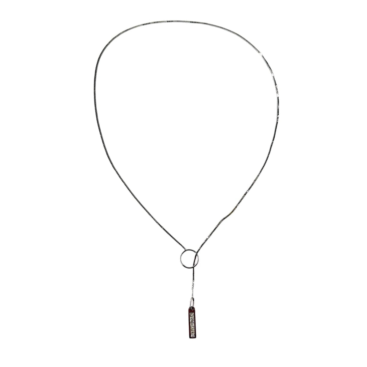 Collier Pendentif en or blanc et diamants - Castafiore
