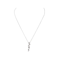 Collier Pendentif en or blanc et diamants - Castafiore