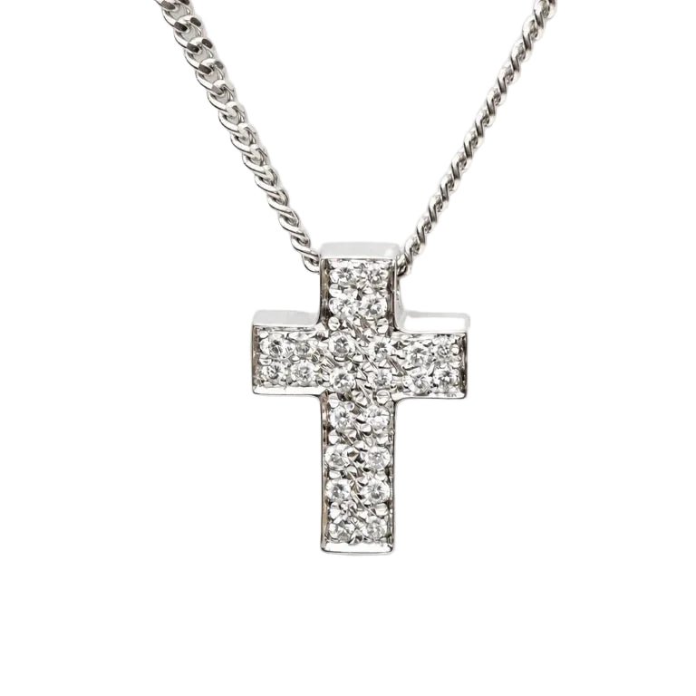 Collier Pendentif en or blanc et diamants - Castafiore