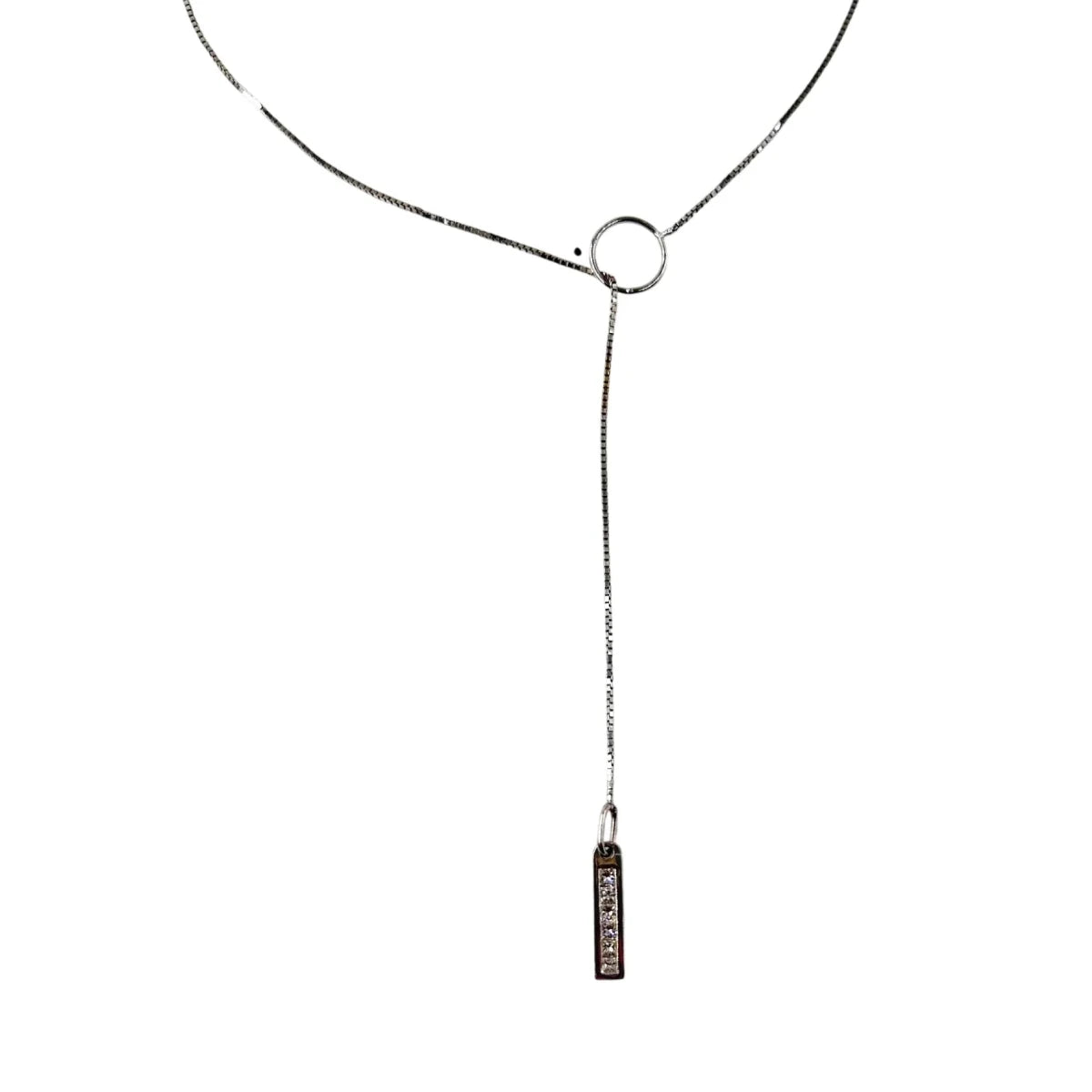 Collier Pendentif en or blanc et diamants - Castafiore