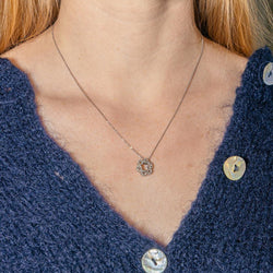 Collier Pendentif en or blanc et diamants - Castafiore