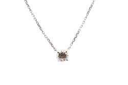 Collier Pendentif en or blanc et diamants - Castafiore