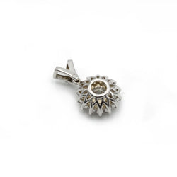 Collier Pendentif en or blanc et diamants - Castafiore