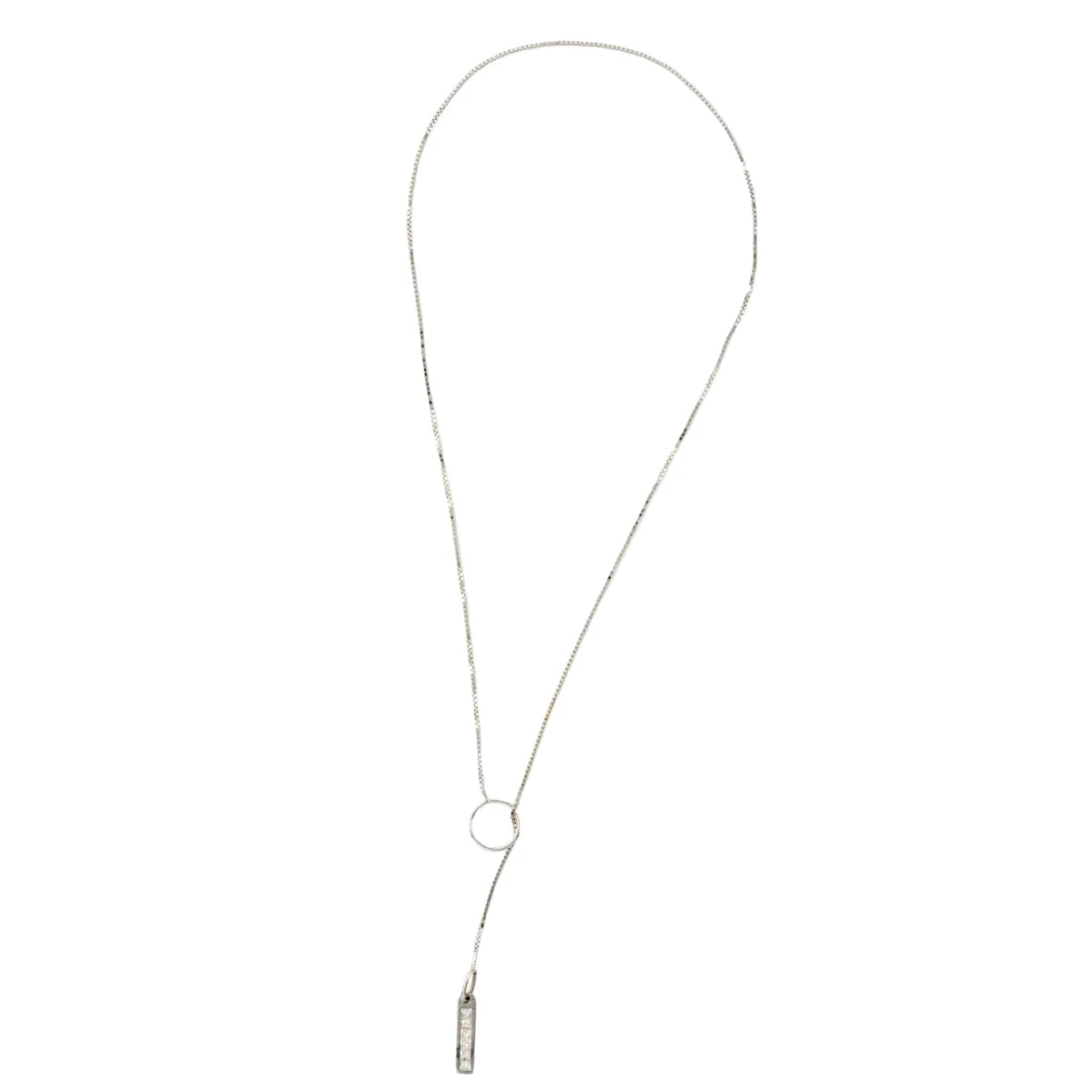 Collier Pendentif en or blanc et diamants - Castafiore