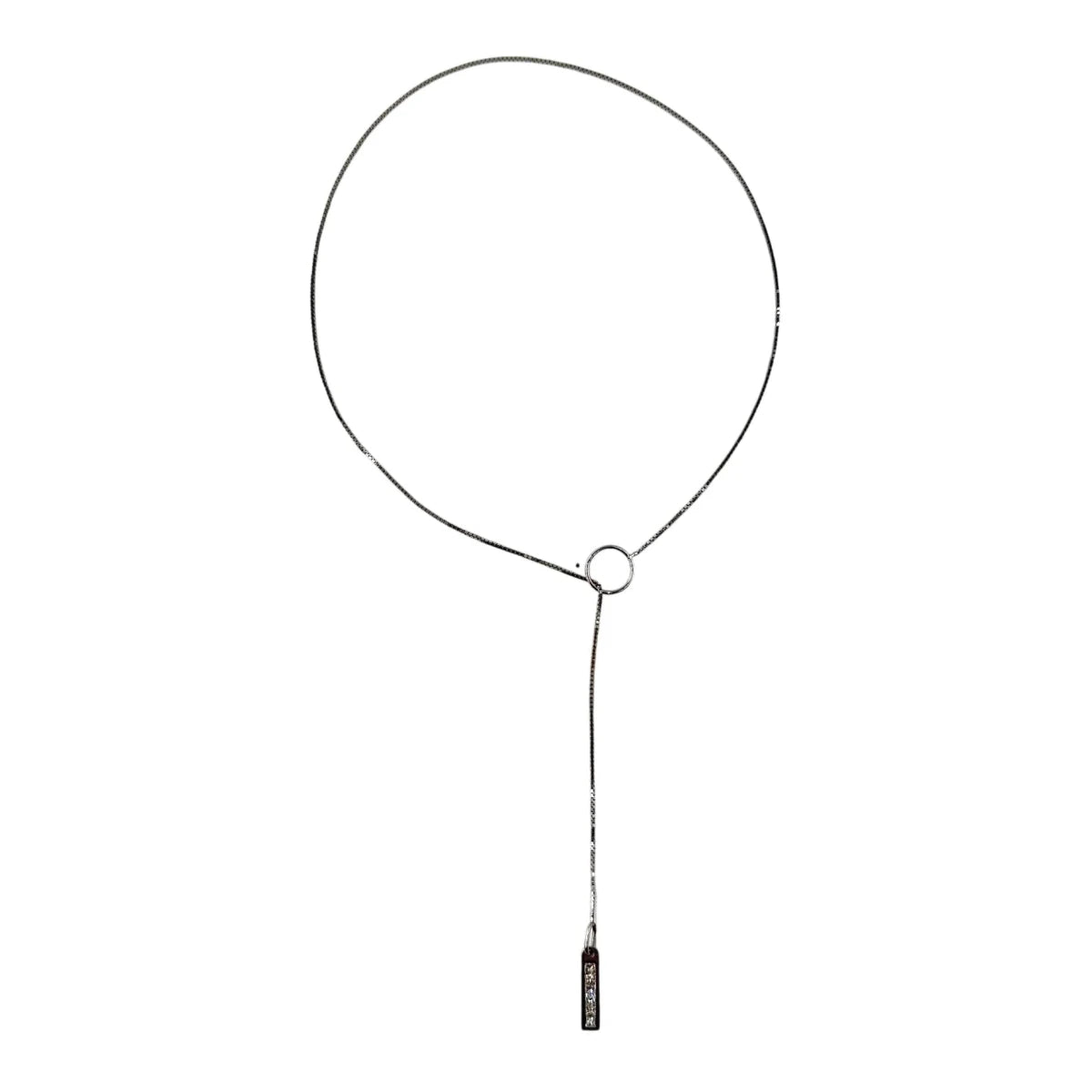 Collier Pendentif en or blanc et diamants - Castafiore