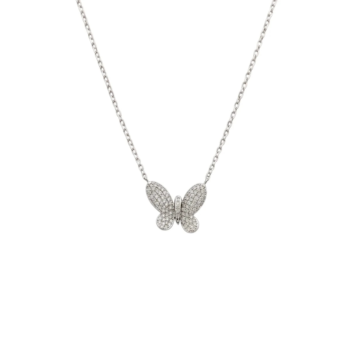 Collier Pendentif en or blanc et diamants - Castafiore