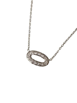 Collier Pendentif en or blanc et diamants - Castafiore
