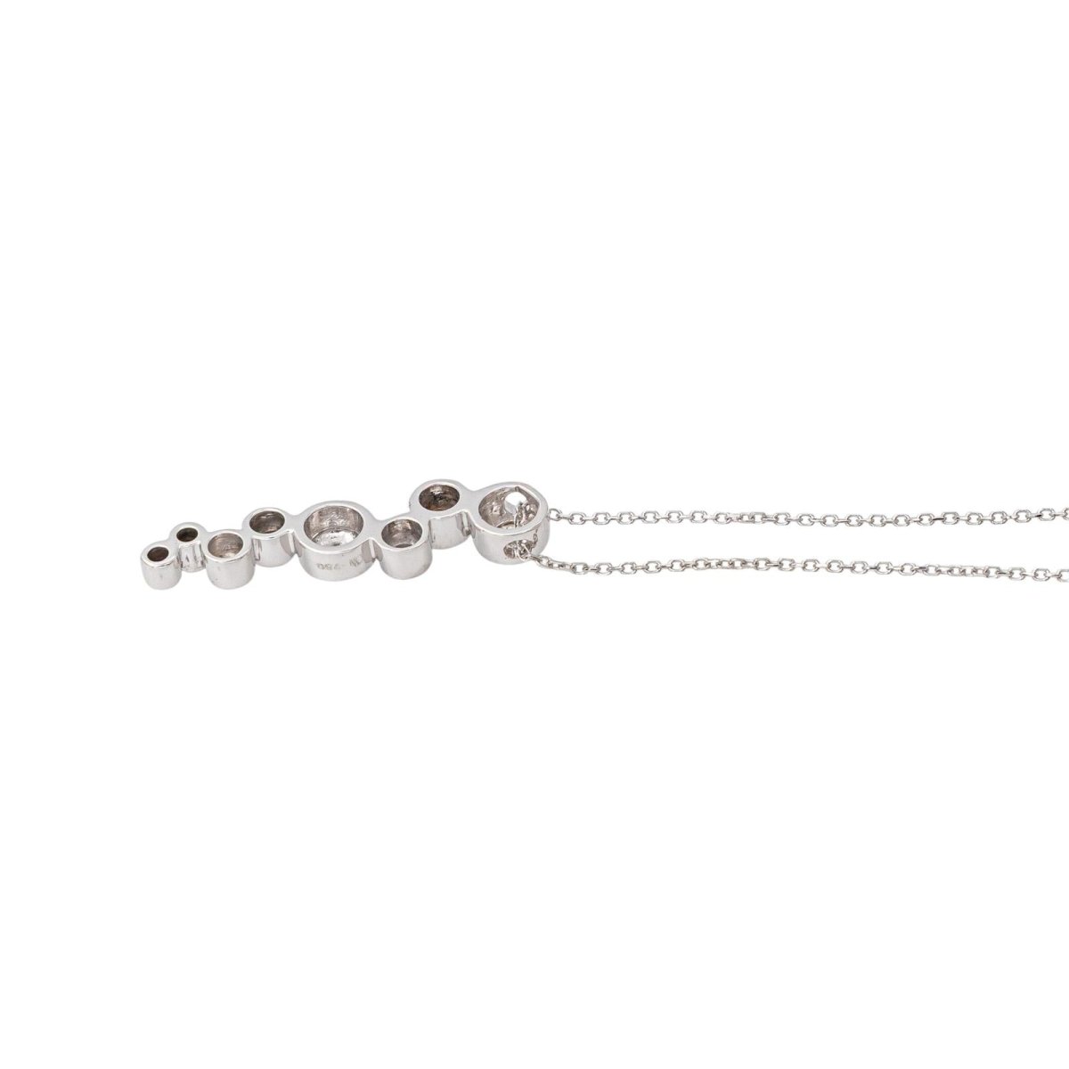 Collier Pendentif en or blanc et diamants - Castafiore