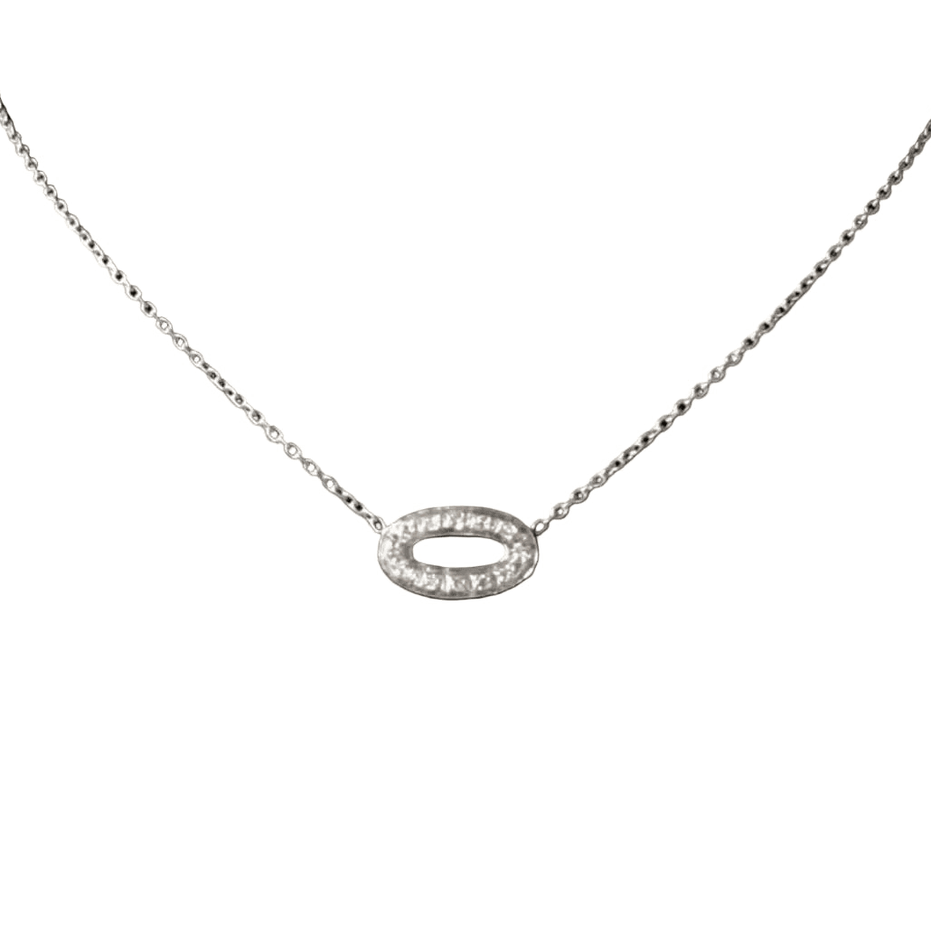 Collier Pendentif en or blanc et diamants - Castafiore