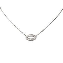 Collier Pendentif en or blanc et diamants - Castafiore