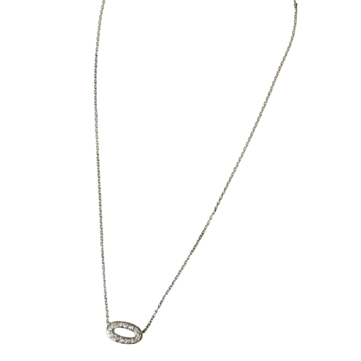 Collier Pendentif en or blanc et diamants - Castafiore