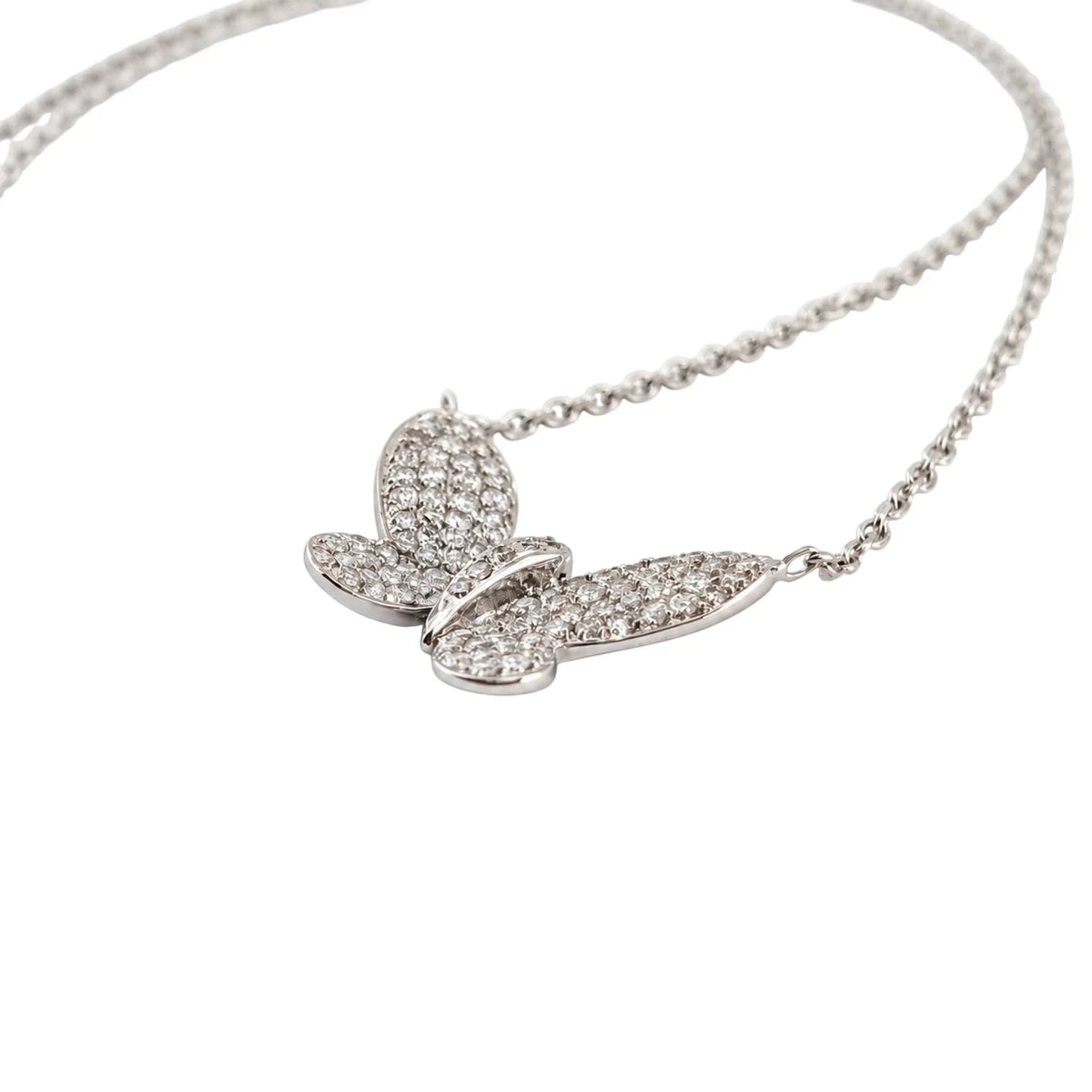 Collier Pendentif en or blanc et diamants - Castafiore