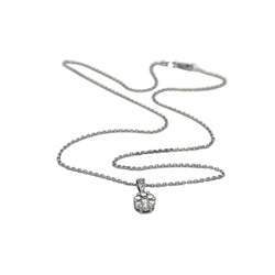 Collier Pendentif en or blanc et diamants - Castafiore