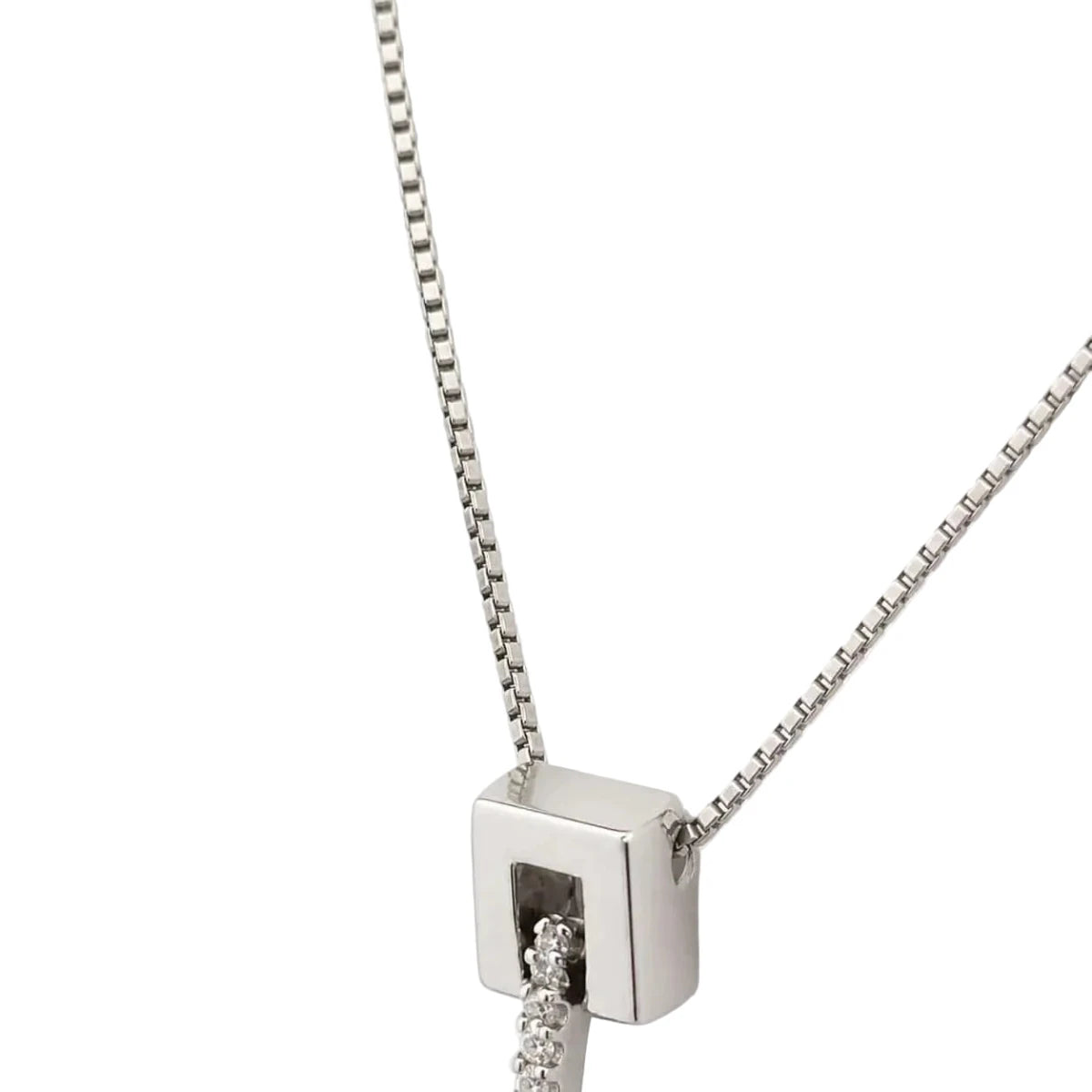 Collier Pendentif en or blanc et diamants - Castafiore