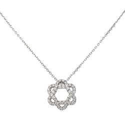 Collier Pendentif en or blanc et diamants - Castafiore