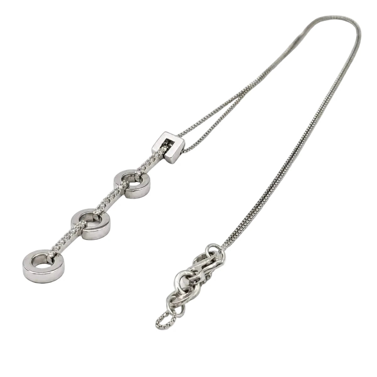 Collier Pendentif en or blanc et diamants - Castafiore