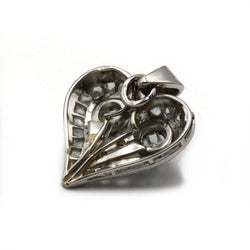 Collier Pendentif en or blanc et diamants - Castafiore