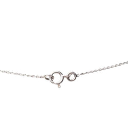 Collier Pendentif en or blanc et topaze - Castafiore