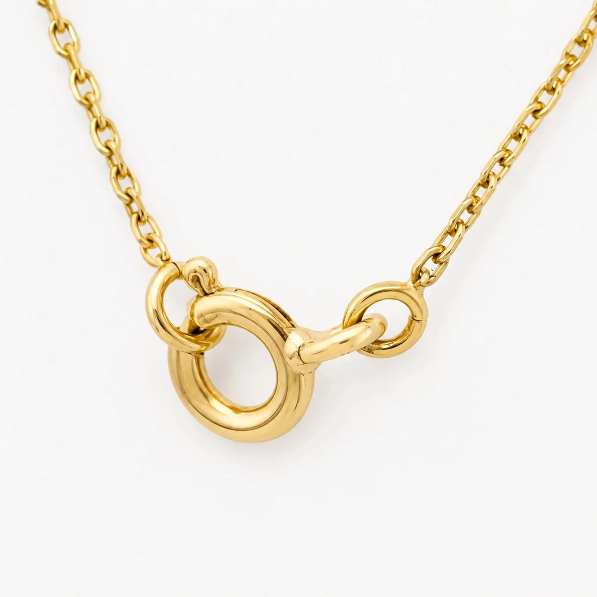 Collier Pendentif en or blanc, or jaune, saphirs et diamant - Castafiore