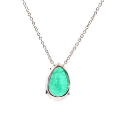Necklace emerald of 4.70cts