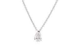 Necklace pendant diamond of 1.01cts