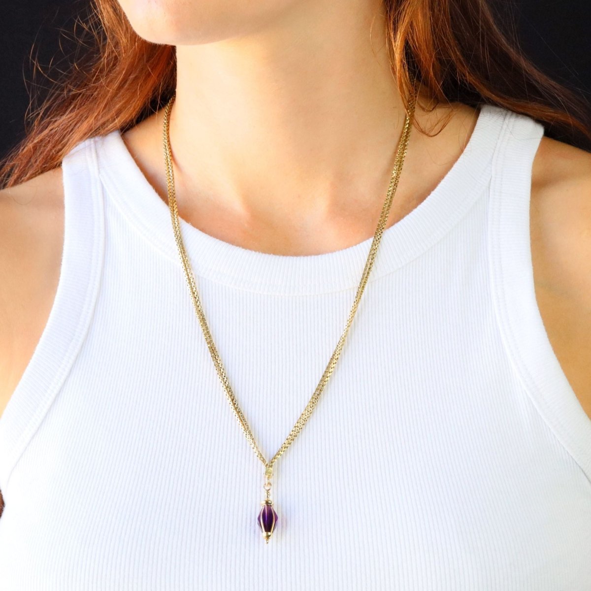 Collier Pendentif en or jaune - Castafiore