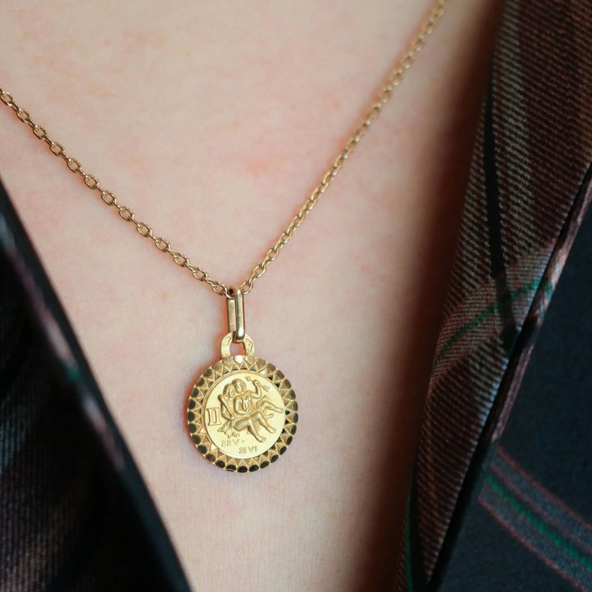 Collier Pendentif en or jaune - Castafiore