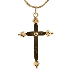 Collier Pendentif en or jaune, émail et perles - Castafiore