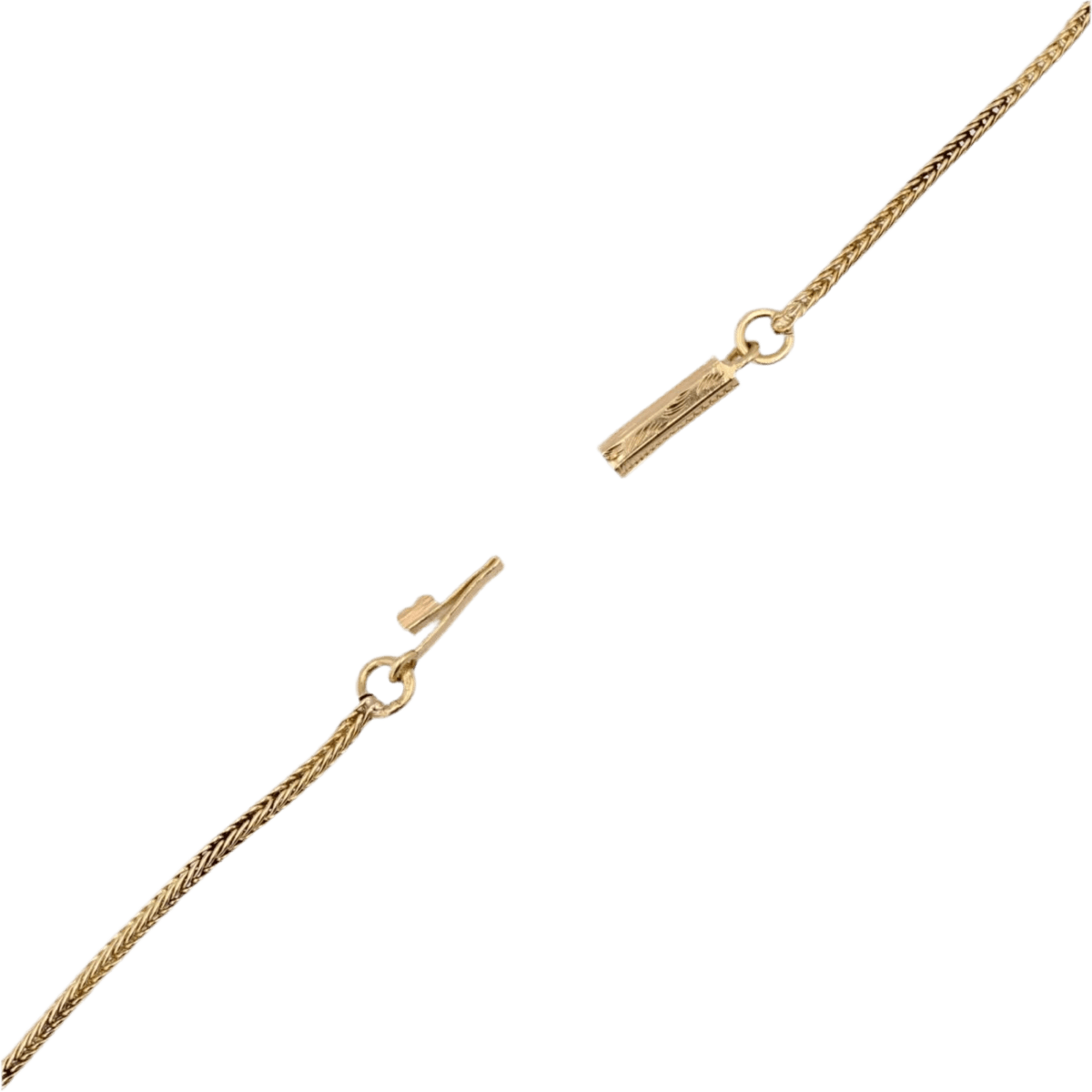 Collier Pendentif en or jaune, émail et perles - Castafiore