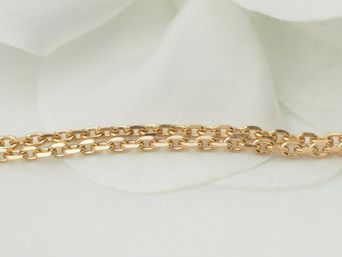 Collier pendentif en or jaune, émeraude et diamants - Castafiore