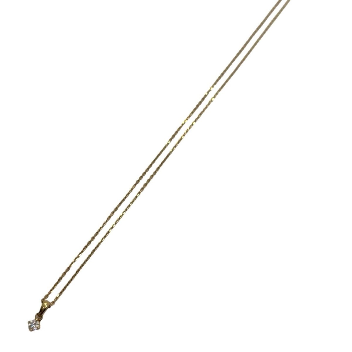 Collier Pendentif en or jaune et diamant - Castafiore