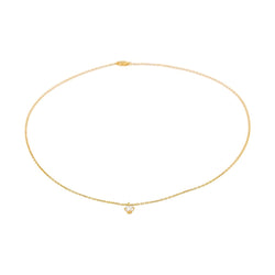 Collier Pendentif en or jaune et diamant - Castafiore