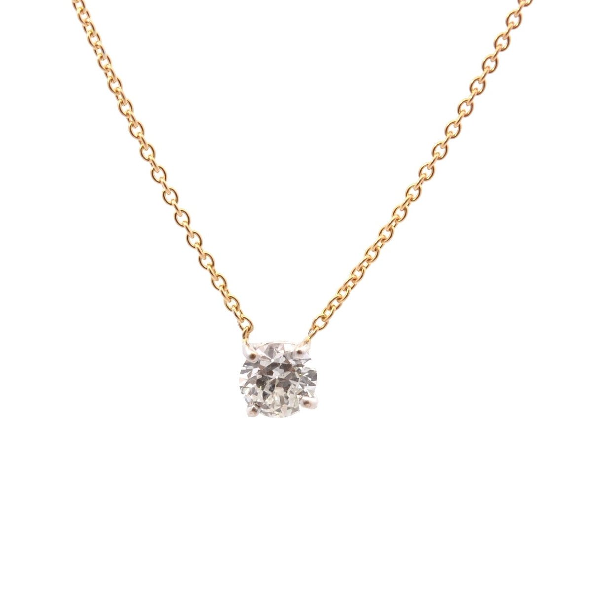 Necklace diamond in 18k gold