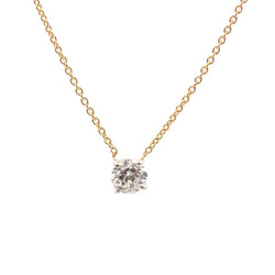 Necklace diamond in 18k gold